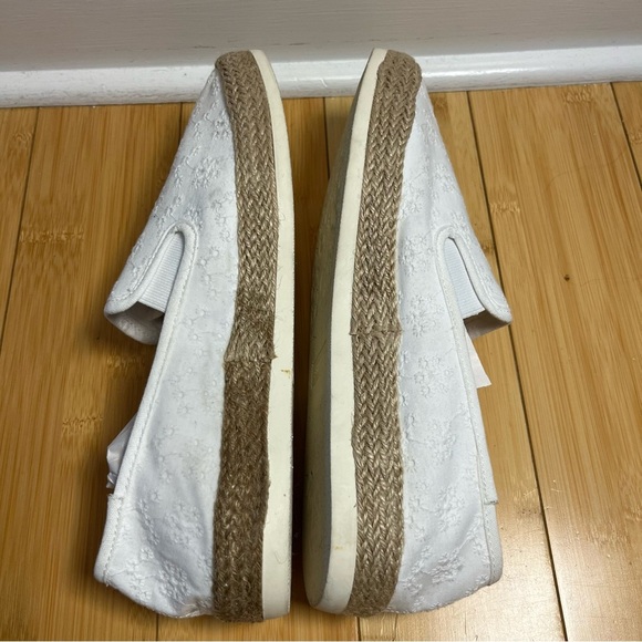 Esprit Nadine Classic Cream Beige Slip-On Shoes Espadrille Size 10 - Picture 4 of 9